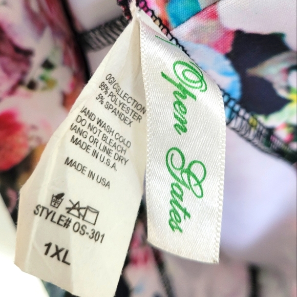 Floral Print Bodycon Skirt - Picture 5 of 5